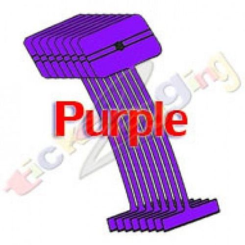 1,000 3&#034; PURPLE REGULAR STANDARD BARBS TAG TAGGING GUN FASTENERS HIGH QUALITY