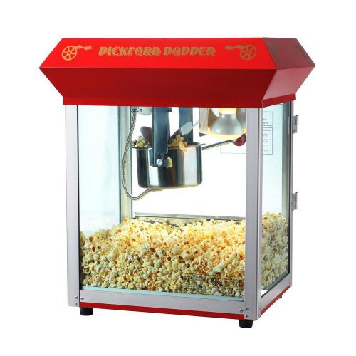 Gn 8 oz. popcorn machine popper fun pop concession party rental free shipping for sale