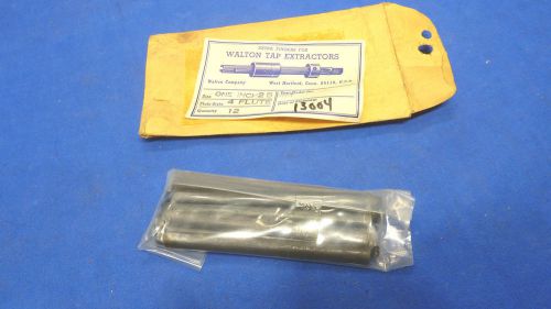 Walton 1&#034; ,25mm,4 flute Tap Extractor.Replacement Fingers Lot of 12 ,New