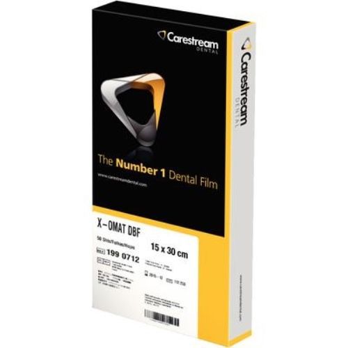 KODAK X-OMAT DBF 76 6&#034; X 12&#034; PANORAMIC X-RAY FILM - BOX OF 50 1/2017