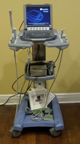 Sonosite M-Turbo Ultrasound with 4X Probes, Mobile Cart and Printer