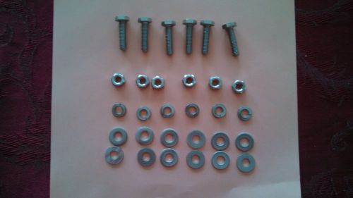 1/4-20 x 1 hex cap 304 stainless steel bolt nut and washers 900 total pieces for sale