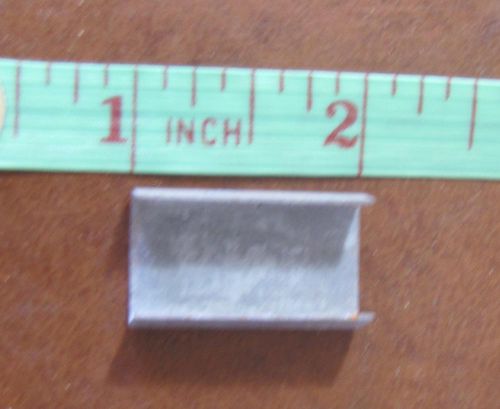 100 metal clips for strapping banding (small) for sale