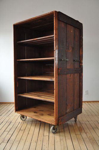 Authentic, 1930/40&#039;s Factory Cart, Retail Shelving, Mid Century Industrial