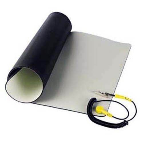 Velleman Anti-Static ESD Mat Kit With Ground Cord / 19.7&#034; x 23.6&#034; Desktop Table