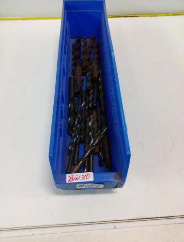 BIN #30 LOT OF 25 ASSORTED DRILL BITS