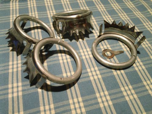 Lot of 4 Crown Brand Calf Weaner rings New Old Stock