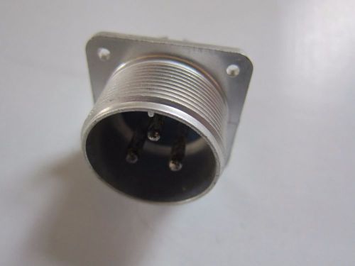 Amphenol box receptacle connector, 97-3102a-22-2p-639 3 pin, mil- c-5015 series for sale