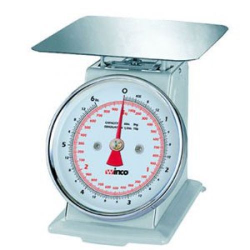 Winco SCAL-66 6-Pound/3kg Scale with 6.5-Inch Dial