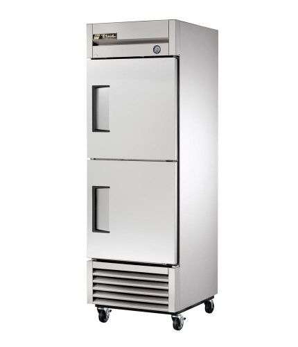 True 23 cu.ft one section two door stainless reach-in freezer - t-23f-2 for sale