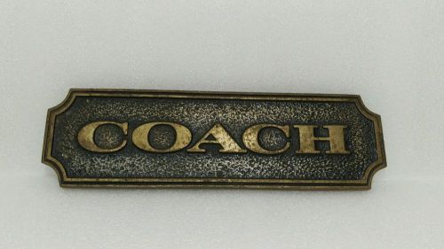 Bronze Coach Purse Company Store/ Fixture Sign