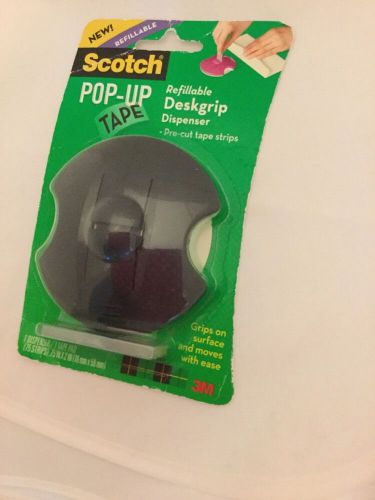Scotch  Pop-Up Tape Refillable Desk Grip 1 Dispenser Gift Wrapping