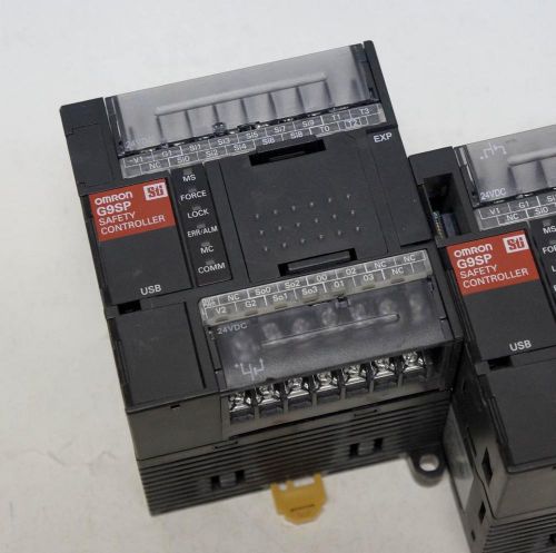 ONE OMRON G9SP-N10S SAFETY CONTROLLER !!!  TWO AVAILABLE       J905