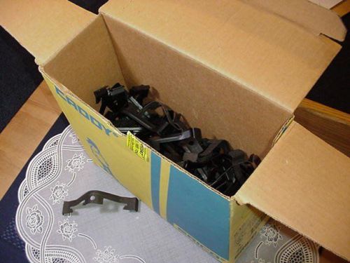 Box of 80 erico caddy k16 kon-clip for 1&#034; emt to #8 wire thru 1/4&#034; rod 1/8&#034; new! for sale