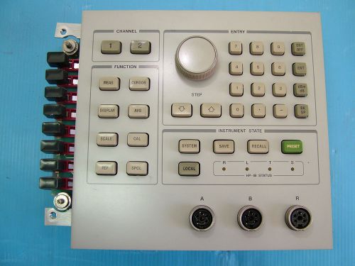 HP 8757A Panel 08757-60055