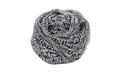 Scourer Pads-Stainless Steel Sponges Scrubbers, (Pack of 12), High Quality Pads