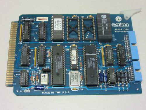 Exatron 8085A CPU 3000-055-C Board .#C31