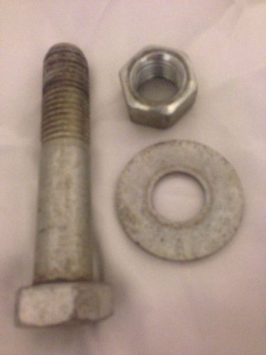 Bolt Washer &amp; Nut 5 1/2 Inches Long X 1 Inch