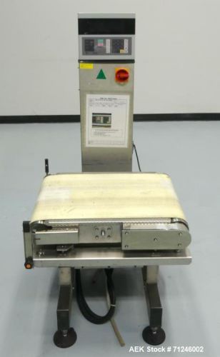 Used- Ishida Model DACS-WN-180-SB/WP-N High Speed Case Checkweigher. Machine is
