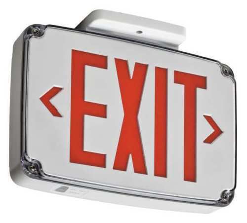 Exit sign, acuity lithonia, wlte w 1 r for sale