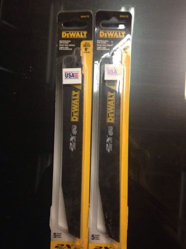 Dewalt Saw Blade Lot Of 8