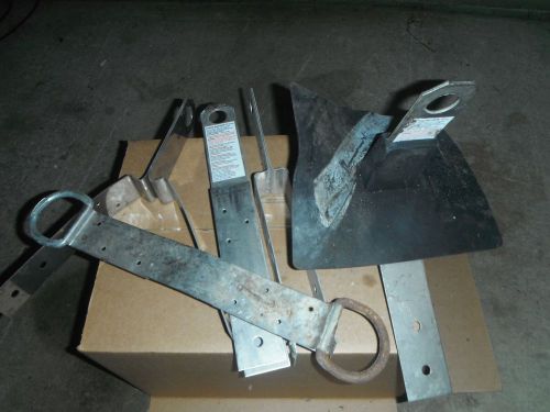 4 super anchor stainless steel reusable and 1 double d anchor for sale