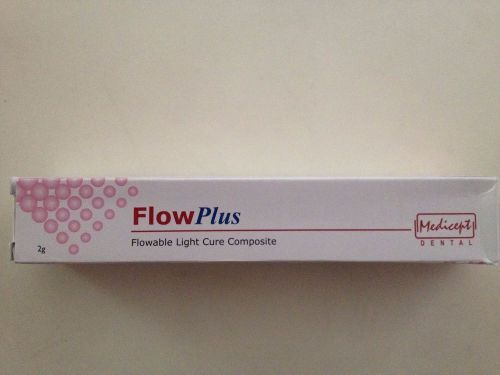 3 x MEDICEPT FLOW PLUS Flowable Light Cure Composite ,Free Shipping
