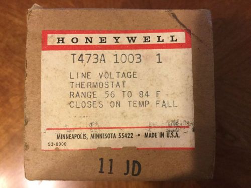 Honeywell line Voltage Thermostat T4051A 1003
