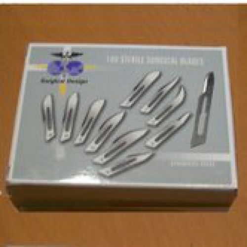 Greenhealth Scalpel Blades #11 (Box of 100) Stainless Steel