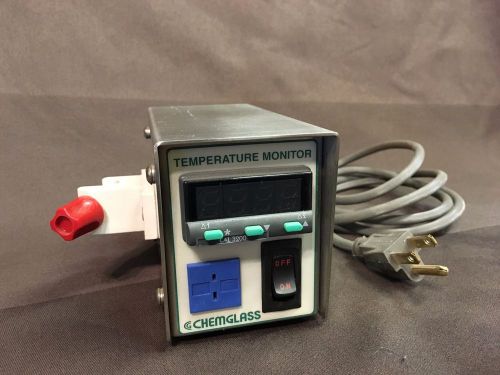 Chemglass temperature monitor, model cg-3498, type k,  good condition for sale