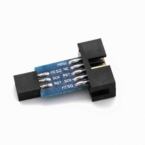 10Pin Convert To Standard 6Pin Adapter Boards Converter For ATMEL STK500
