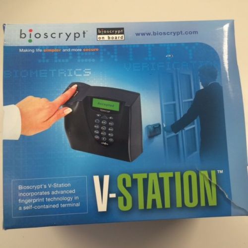 Bioscrypt v-station access control station, fingerprint. a,h for sale