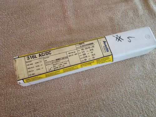 Avesta 316L AC/DC Stainless Electrode Welding Rod 10lbs 3/16&#034;