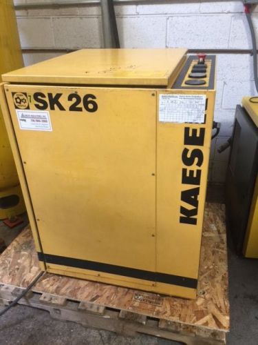 Kaeser model sigma sk26 rotary screw air compressor for sale