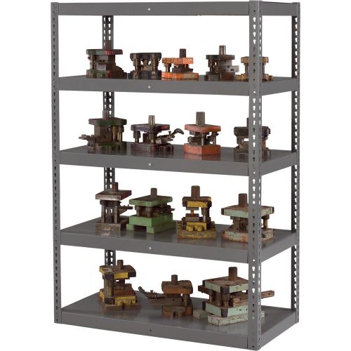 Tennsco tool &amp; die rack - 48inw x 18ind x 48inh, 5-shelf, #rxhs-481884 for sale