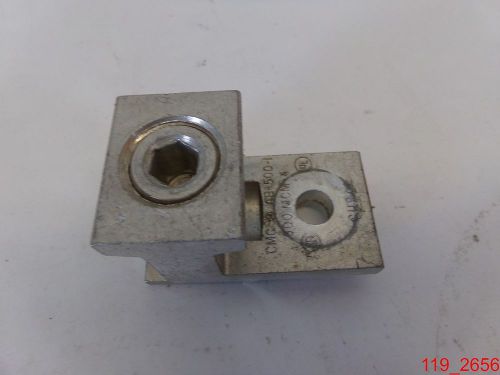 Qty=4 CMC AB500-1 500MCM 1 Wire (1) 3/8&#034; Hole Aluminum Mechanical Lug