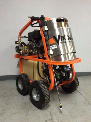 Viking industrial systems - hot water pressure washer 3gpm @ 3500psi for sale