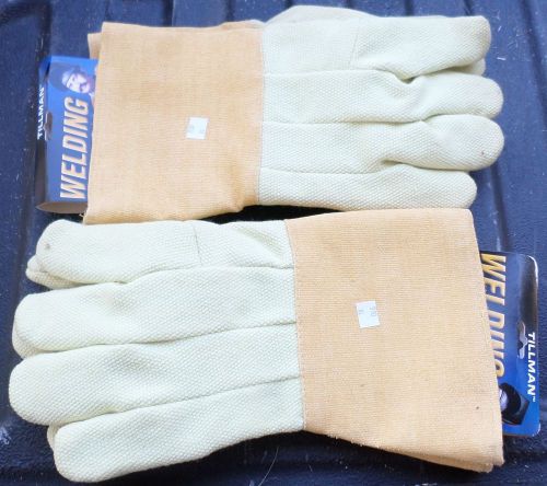 2 pair tillman welding gloves 990xl,14&#034; flextra extreme heat to 1000f degrees for sale