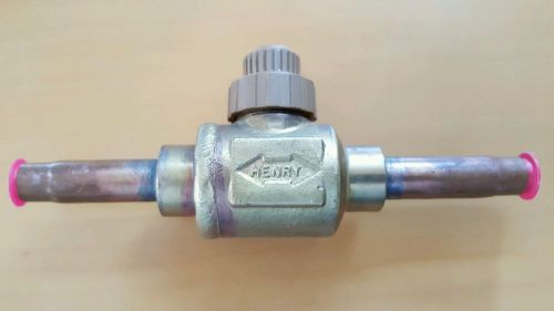 Henry ball valve 900200 500 psig 3/8&#034; od new for sale