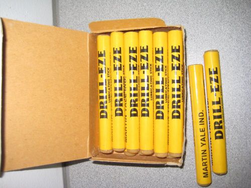 Drill-Eze Wax Lubricating Sticks - Martin Yale - set of 14 - Free Shipping