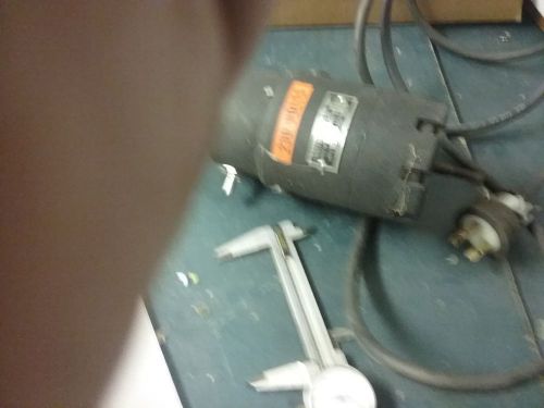 electric motor  220 volt by eastern tool co model 162    x