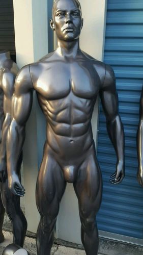 5&#039; 5&#034; TALL MALE N FEMALE MANNEQUIN GREY COLOR 38&#034;CHEST 30&#034;WAIST 38&#034;HIPS (NIKE1)