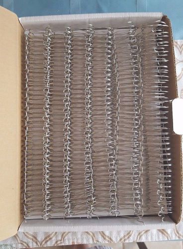 7/8&#034; white spiral-o 19 loop wire binding combs - 42pk free shipping for sale