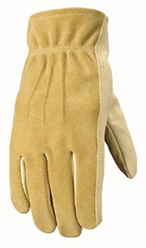 Wells lamont 1124s grain cowhide full leather women&#039;s work gloves, small for sale