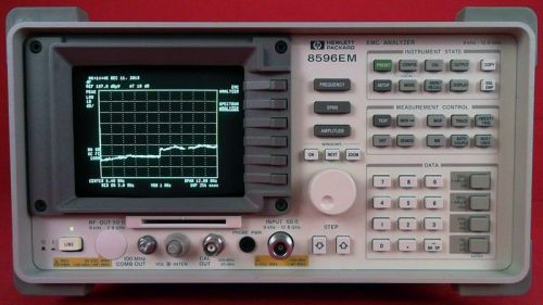 Agilent 8596EM EMC Analyzer, 9 kHz to 12.8 GHz