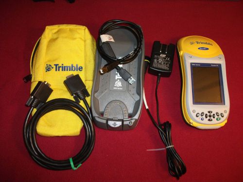 05 trimble gps geo explorer xt terrasync bluetooth charger cable soft bag excel for sale