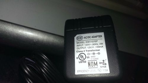 Kenwood KW1107EP AC Power Supply Charger Adapter