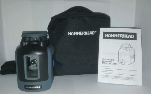 Hammerhead HLCL360 Self-Leveling 360-Degree Cross Line Laser
