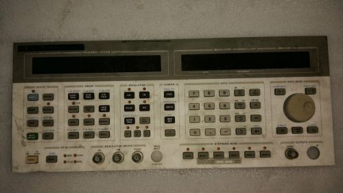 Front Panel   for HP 8665A SIGNAL GENERATOR  / Parts condition