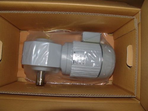 Gear motor Nissei , GTR H2LB-32L-5 , .75 kw , 5 to 1 ratio reducer